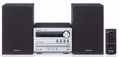 Микросистема Panasonic SC-PM250EE-S серебристый 20Вт/CD/CDRW/FM/USB/BT