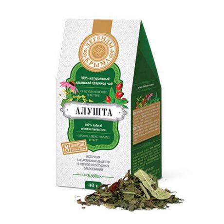 Чай травяной Floris Легенды Крыма Алушта, 40 г