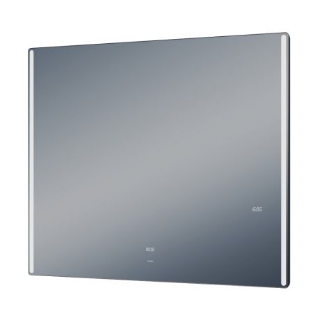 Зеркало VIGO Touch Luxe 1200х1000 мм с подсветкой с сенсорным включением с часами с антизапотеванием