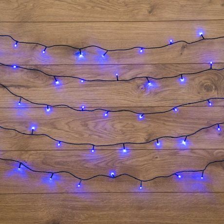 Гирлянда светодиодная Neon-Night Твинкл Лайт 25 LED свечение синее 4 м (303-013)