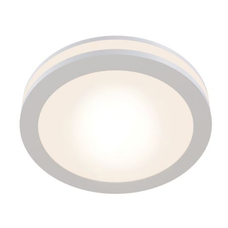 Светильник светодиодный встраиваемый MAYTONI Phanton (DL2001-L7W4K) 32х80х80 мм 7 Вт 220 В 4000К естественный белый свет матовый круглый IP 20 белый
