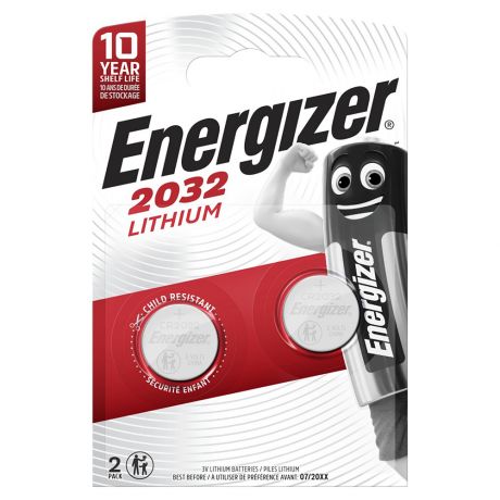 Батарейка Energizer Miniatures Lithium CR2032 3 В (2 шт.)