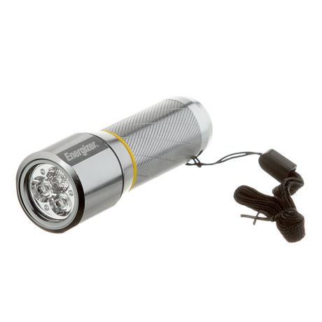 Фонарь ручной Energizer Metal Vision HD (E300691003) светодиодный 3 LED на батарейках AAA металл