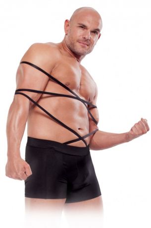 Боксеры с веревками для бондажа Tie Me Up - L/XL