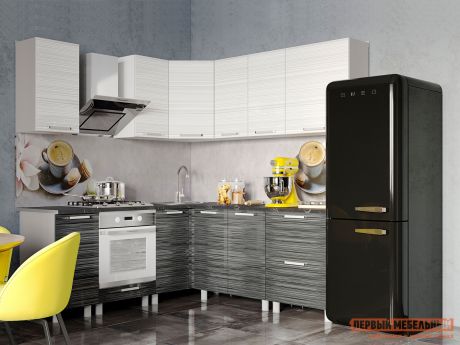 Угловой кухонный гарнитур Первый Мебельный Титан 200 х 200 см