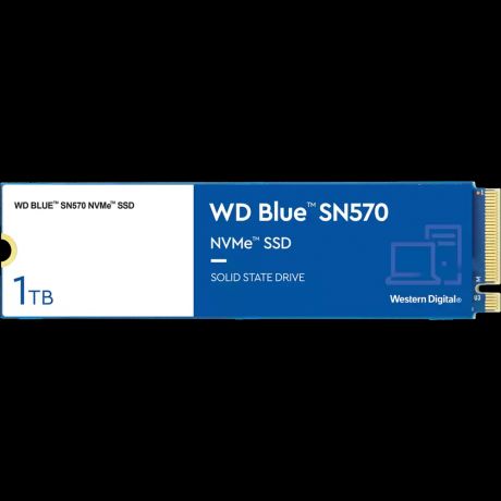 Внутренний SSD-накопитель 1000Gb Western Digital Blue SN570 (WDS100T3B0C) M.2 PCIe NVMe 3.0 x4