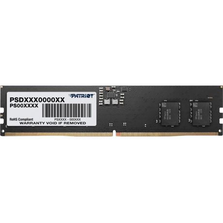 Модуль памяти DIMM 8Gb DDR5 PC38400 4800MHz PATRIOT (PSD58G480041)