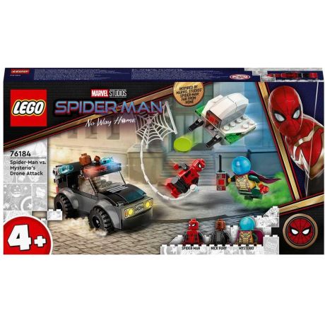 LEGO Super Heroes Человек-паук против атаки дронов Мистерио 76184