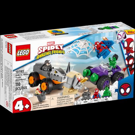 LEGO DUPLO Схватка Халка и Носорога на грузовиках 10782