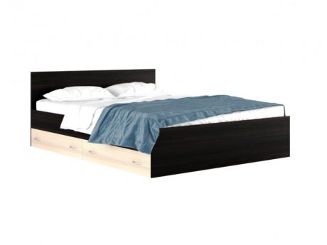 Широкая двуспальная кровать "Виктория" 200 см с Широкая двуспальная кровать "Виктория" 200 см с