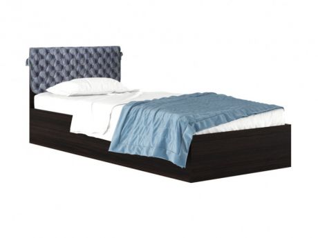 Односпальная кровать "Виктория-П" 900 венге со съемной Односпальная кровать "Виктория-П" 900 венге со съемной