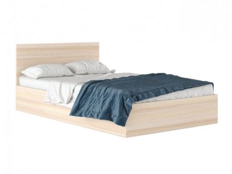 Полутороспальная кровать "Виктория" 1200 дуб с матрасом Г Полутороспальная кровать "Виктория" 1200 дуб с матрасо