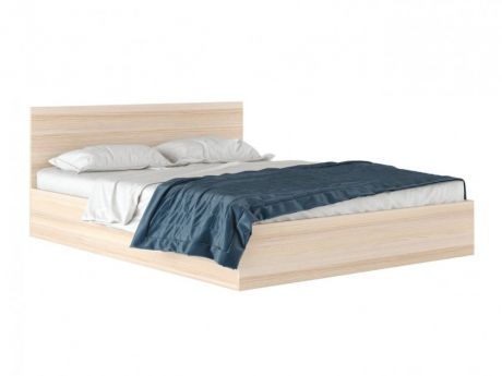 Двуспальная кровать "Виктория" 1600 дуб с матрасом ГОСТ Двуспальная кровать "Виктория" 1600 дуб с матрасом ГОС