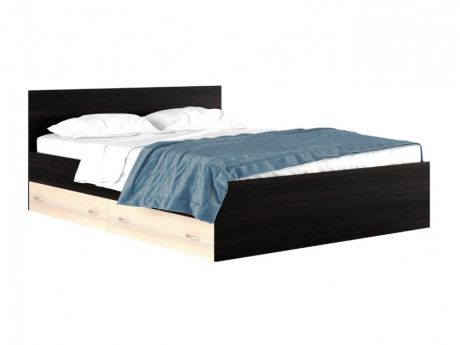 Двуспальная кровать "Виктория" 1800 с выдвижными ящиками Двуспальная кровать "Виктория" 1800 с выдвижными ящика