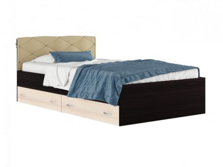 Полутороспальная кровать "Виктория-П" с подушкой 1200 с Полутороспальная кровать "Виктория-П" с подушкой 1200