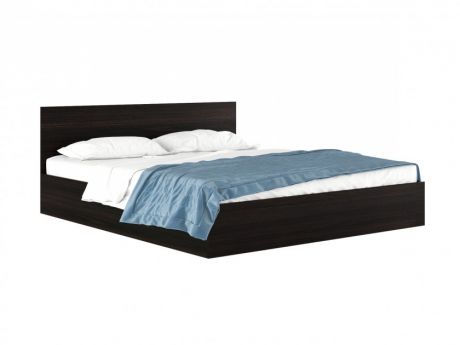Двуспальная кровать "Виктория" 1800 венге с матрасом Promo B C Двуспальная кровать "Виктория" 1800 венге с матрасом P
