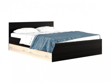 Двуспальная кровать "Виктория" 160 см. с ящиком и матрасом Двуспальная кровать "Виктория" 160 см. с ящиком и матр