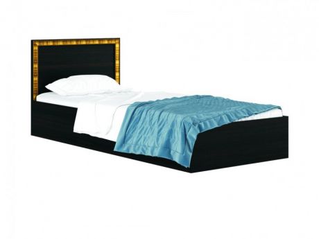 Односпальная кровать "Виктория-Б" 900 с багетом венге с Односпальная кровать "Виктория-Б" 900 с багетом венге