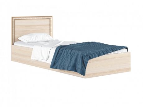 Односпальная кровать "Виктория-Б" 900 с багетом дуб с Односпальная кровать "Виктория-Б" 900 с багетом дуб с