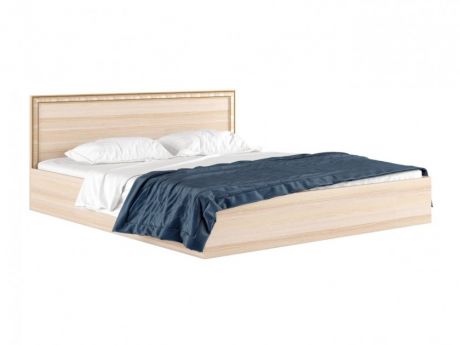 Широкая двуспальная кровать "Виктория-Б" 200 см. с багетом Широкая двуспальная кровать "Виктория-Б" 200 см. с баг