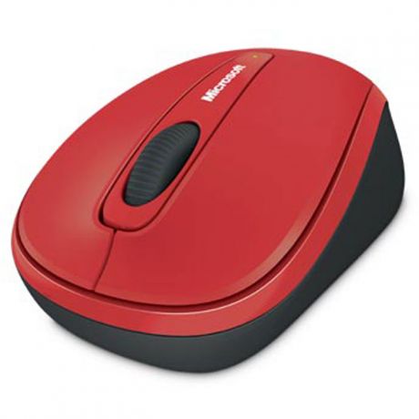 Мышь Microsoft Wireless Mobile Mouse 3500 беспроводная Red GMF-00293