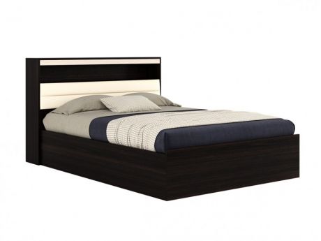 Двуспальная кровать "Виктория" 1600 с мягким блоком и Двуспальная кровать "Виктория" 1600 с мягким блоком и