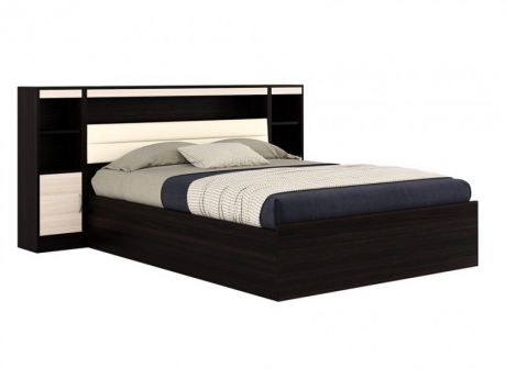 Двуспальная кровать "Виктория МБ" 1600 с мягким Двуспальная кровать "Виктория МБ" 1600 с мягким