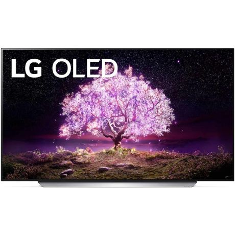Телевизор 48" LG OLED48C1RLA (4K UHD 3840x2160, Smart TV) серебристый