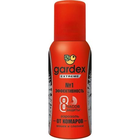 Gardex Extreme Super Аэрозоль от комаров, мошек и других насекомых, 80 мл.