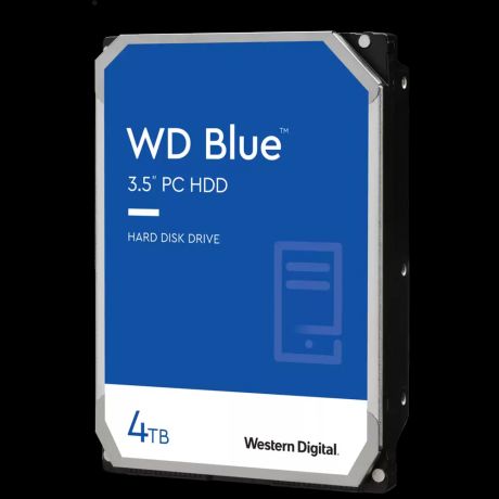 4Tb Western Digital (WD40EZAZ) 256Mb 5400rpm SATA3 Blue Desktop