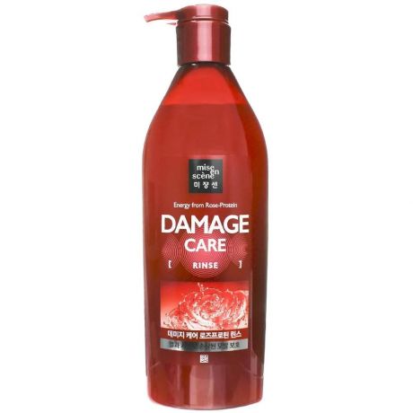 Mise en Scene Energy from Rose-Protein Damage Care Rinse Кондиционер для поврежденных волос, 680 мл.