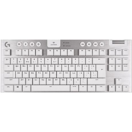 Клавиатура Logitech G915 TKL Lightspeed Wireless White