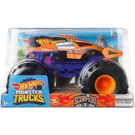 Mattel Hot Wheels Монстр-трак коллекционный 1:24 FYJ83/GTJ35 Scorpedo