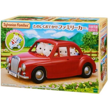 Sylvanian Families Семейный автомобиль, 7 мест 5270 (красный)