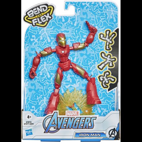 Avengers Hasbro Фигурка 15 см Бенди Мстители Железный Человек E78705X0