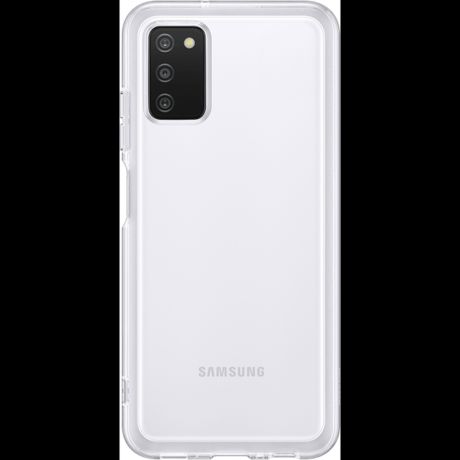 Чехол для Samsung Galaxy A03s SM-A037 Soft Clear Cover прозрачный