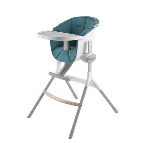 Подушка для сидения стульчика для кормления Beaba TEXTILE SEAT F/HIGH CHAIR BLUE