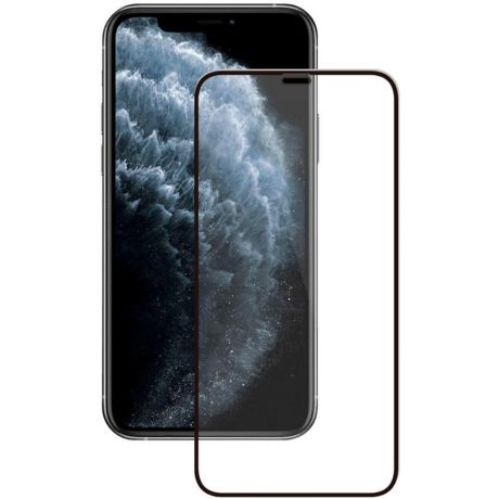 Защитное стекло для Apple iPhone 13 Pro Max Deppa 2,5D Full Glue, с черной рамкой