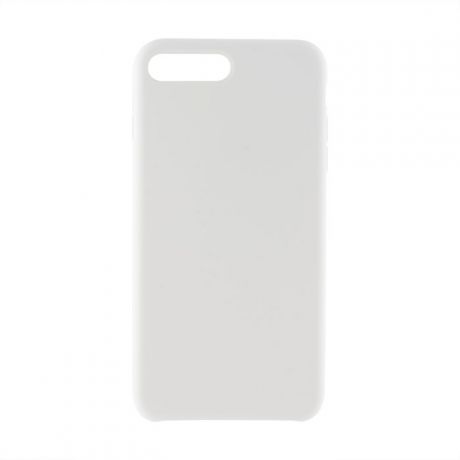 Чехол для Apple iPhone 8 Plus Brosco Softrubber, накладка, белый