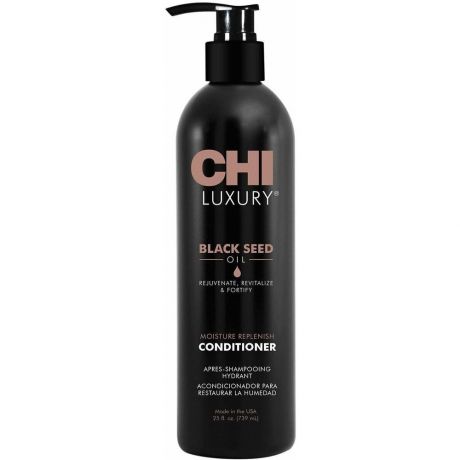 CHI Кондиционер для волос Luxury с маслом семян черного тмина Увлажняющий, 739 мл.