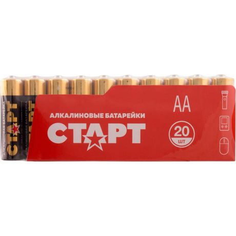 Батарейки СТАРТ LR06-B20 AA 20шт