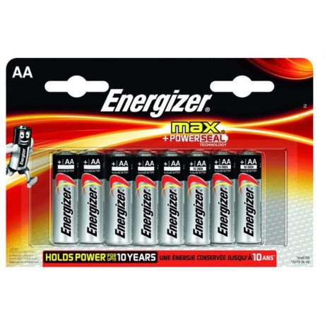 Батарейки Energizer MAX AA/ BP8 RU 8шт