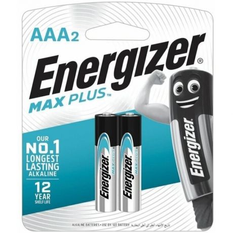 Батарейки Energizer MAX PLUS LR03/E92 AAA 2шт