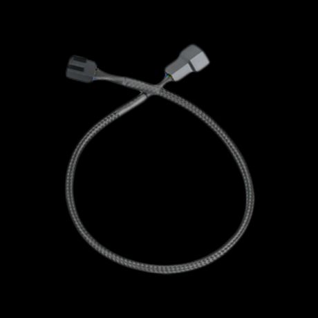 Akasa 4pin PWM Fan cable 30 см AK-CBFA01-30 black