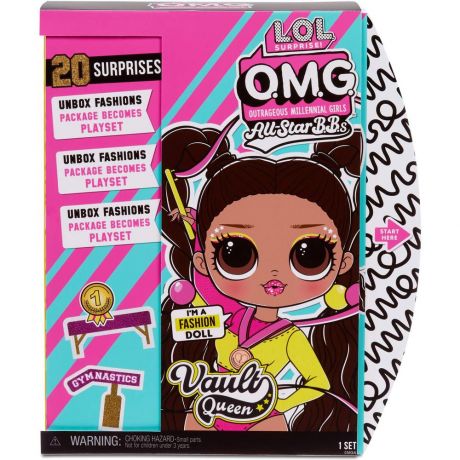 Кукла - сюрприз L.O.L. MGA Original Surprise OMG Sports Doll- Gymnastics 577515
