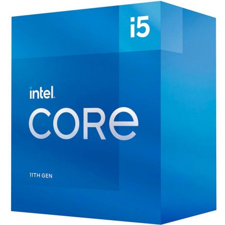 Процессор Intel Core i5-11400F, 2.6ГГц, (Turbo 4.4ГГц), 6-ядерный, L3 12МБ, LGA1200, BOX