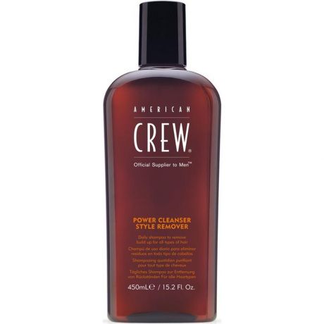 American Crew Шампунь Power Cleanser Style Remover очищающий волосы от укладочных средств, 450 мл.