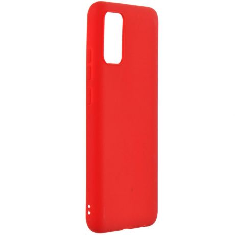 Чехол для Samsung Galaxy A02s SM-A025 Zibelino Soft Matte красный