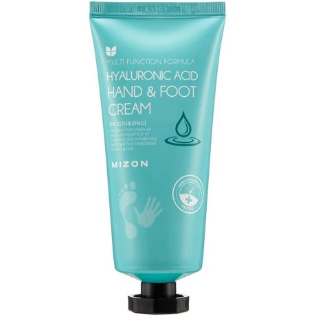 MIZON Крем для рук и ног с гиалуроновой кислотой HYALURONIC ACID HAND & FOOT CREAM, 100 мл.