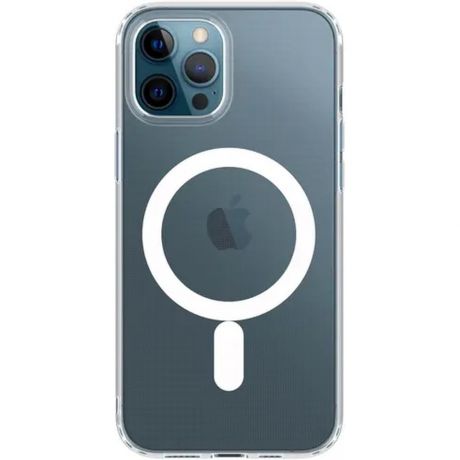 Чехол для Apple iPhone 12 Pro Max Deppa Gel Pro Magsafe прозрачный